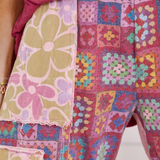 Its So Obvious Pants - Pink/Floral
