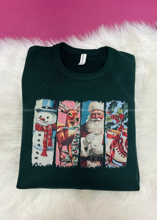 Christmas Vignette Luxe Sweatshirt