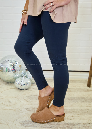 Ella Butter Soft Leggings - Charcoal - DOORBUSTER