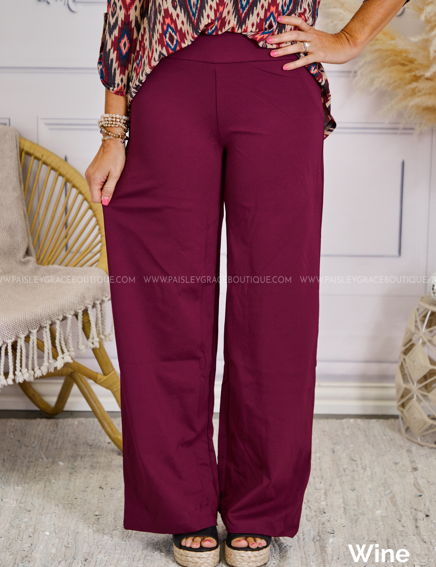 Chic Solid Wide Leg - Fall* LAST ONES FINAL SALE *