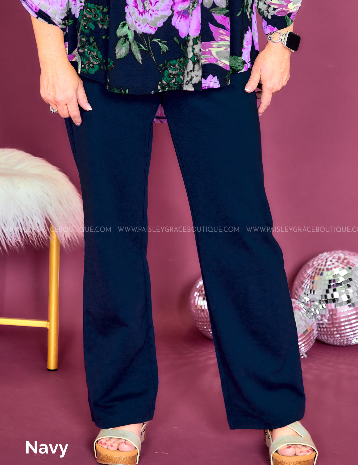 Chic Solid Straight Pants - Fall Colors - LAST ONES FINAL SALE