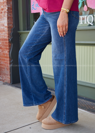 Gabrielle Tummy Control Retro Jeans by Judy Blue