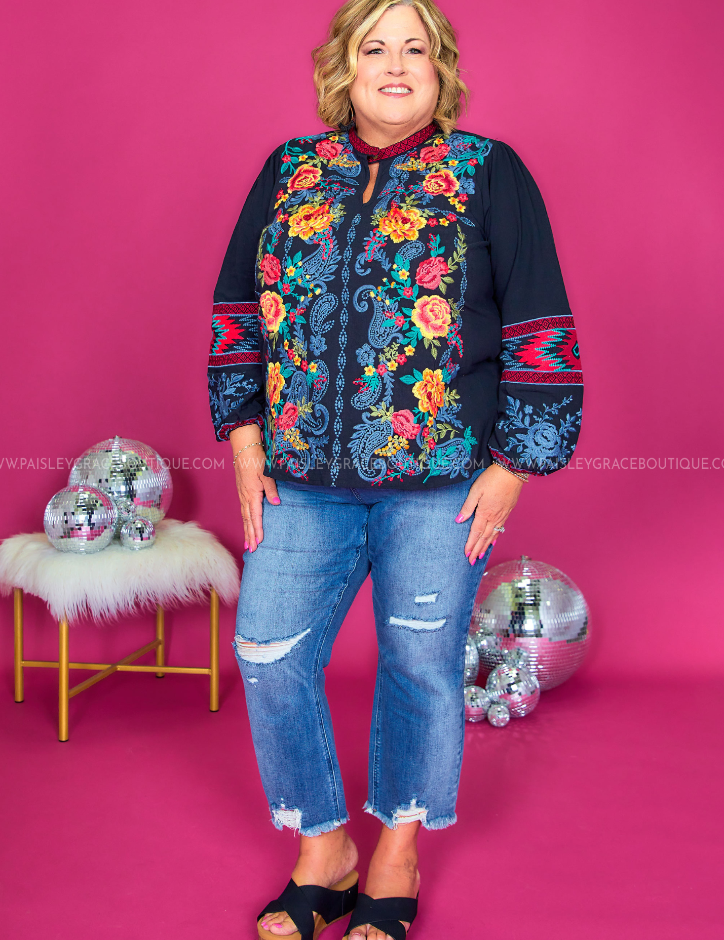 Garden Confessions Top - LAST ONES FINAL SALE