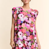 Ruffle Sleeve Floral Dress - FINAL SALE