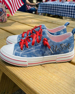 Aman USA Sneakers - Dark Denim