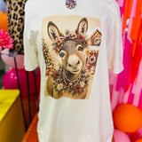 Dolly the Christmas Donkey Boujee Tee (PGB Exclusive)