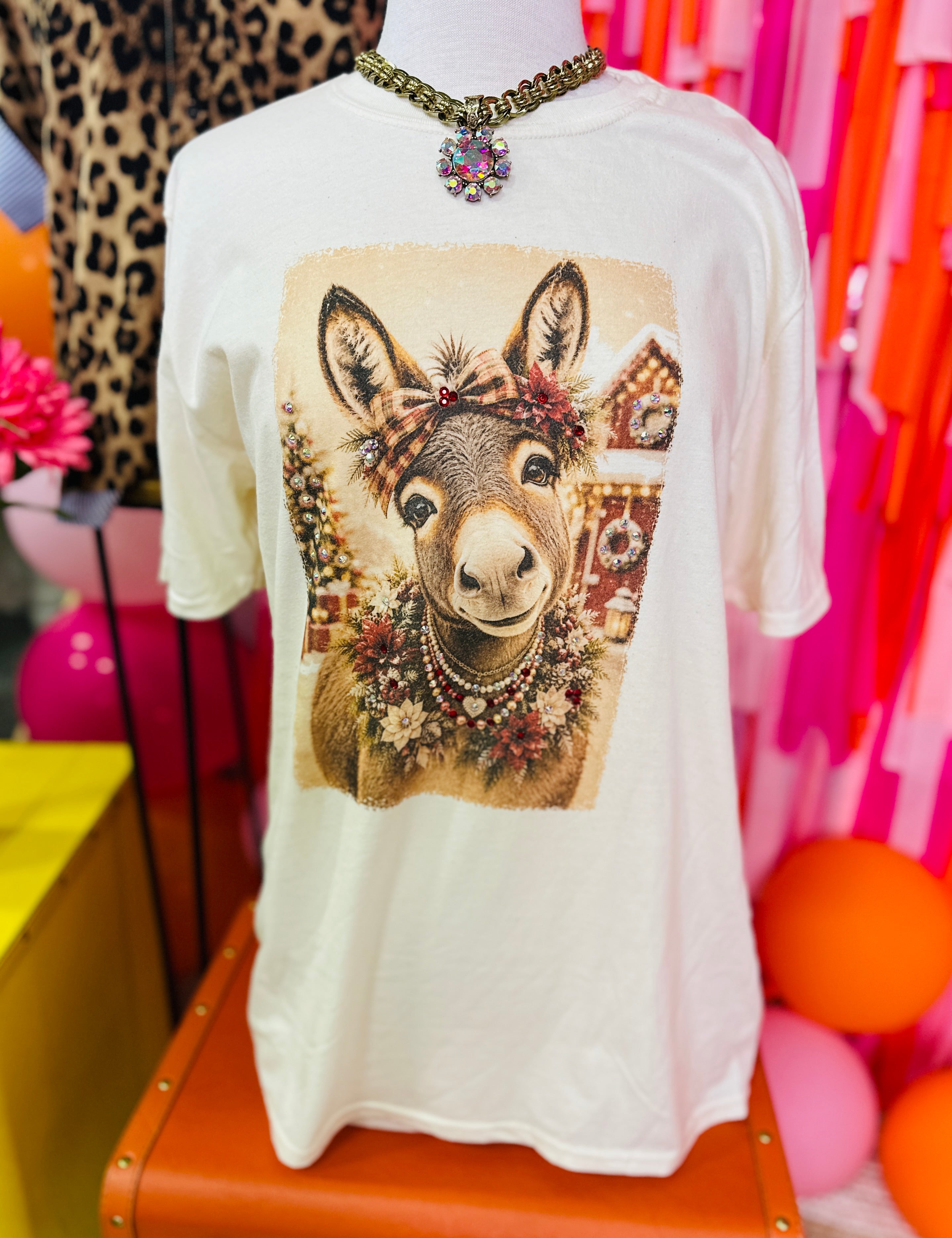 Dolly the Christmas Donkey Boujee Tee (PGB Exclusive)