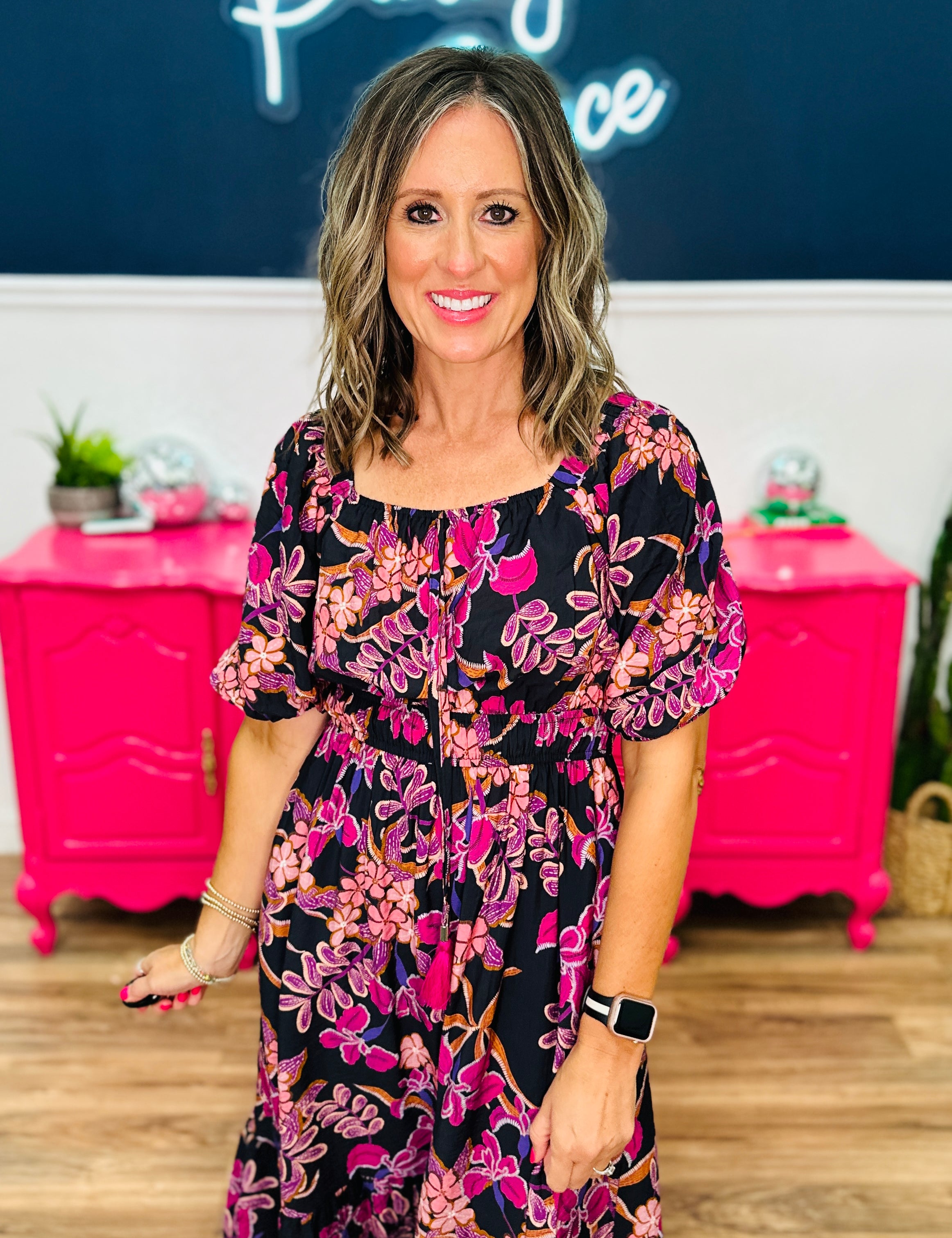 Wildberry Romance Dress - LAST ONES FINAL SALE