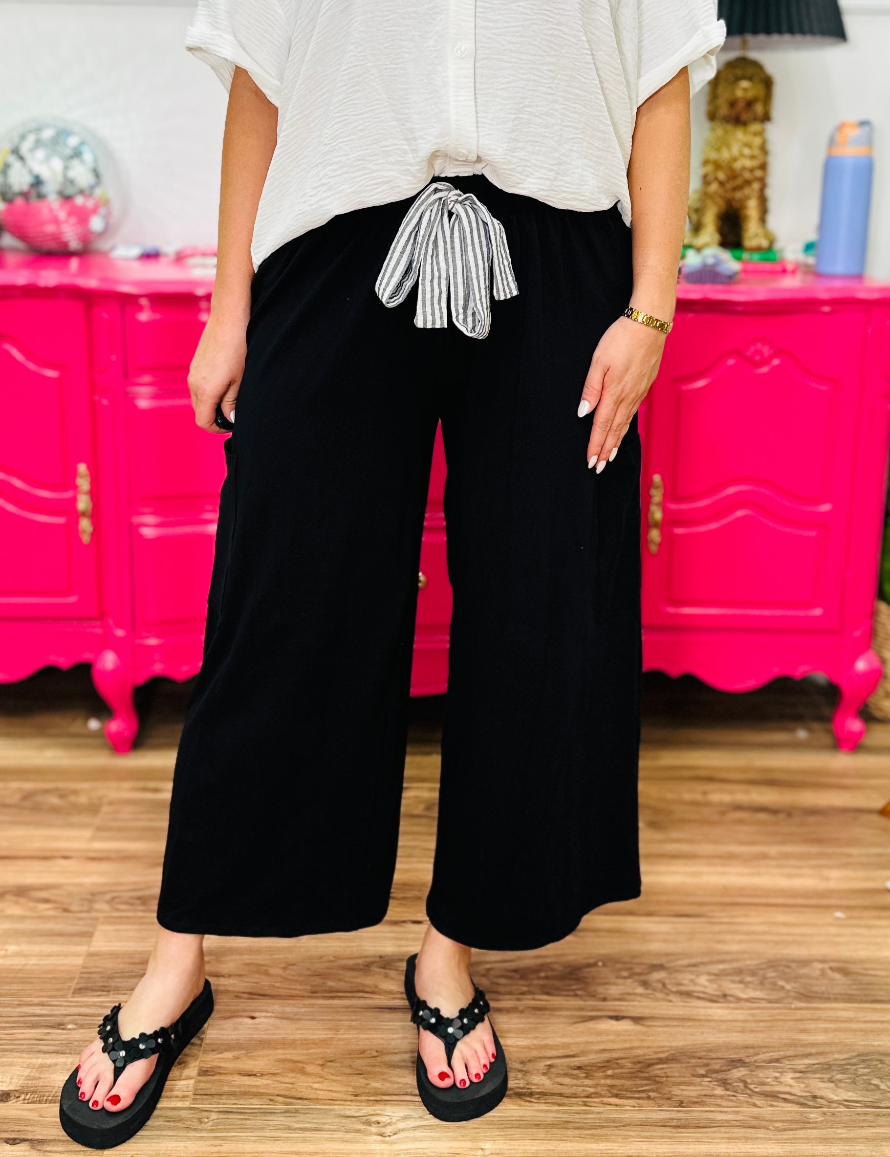 Palm Spring Pants - Black