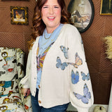 Flutter Around Knit Cardigan