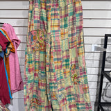 Pink Plaid Paradise Pant - PREORDER