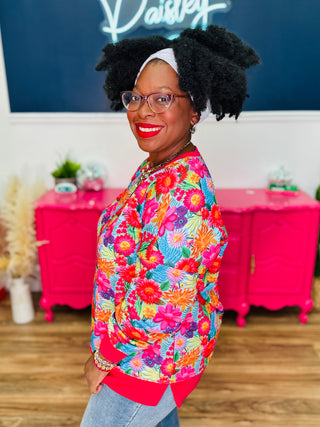 Lola Vibrant Bloom Top