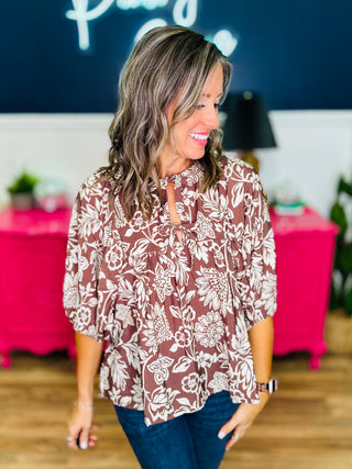 Boho Printed Blouse