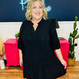 Dear Scarlett Lizzy Sunday Dress - Black - FINAL SALE