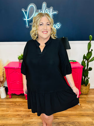 Dear Scarlett Lizzy Sunday Dress - Black