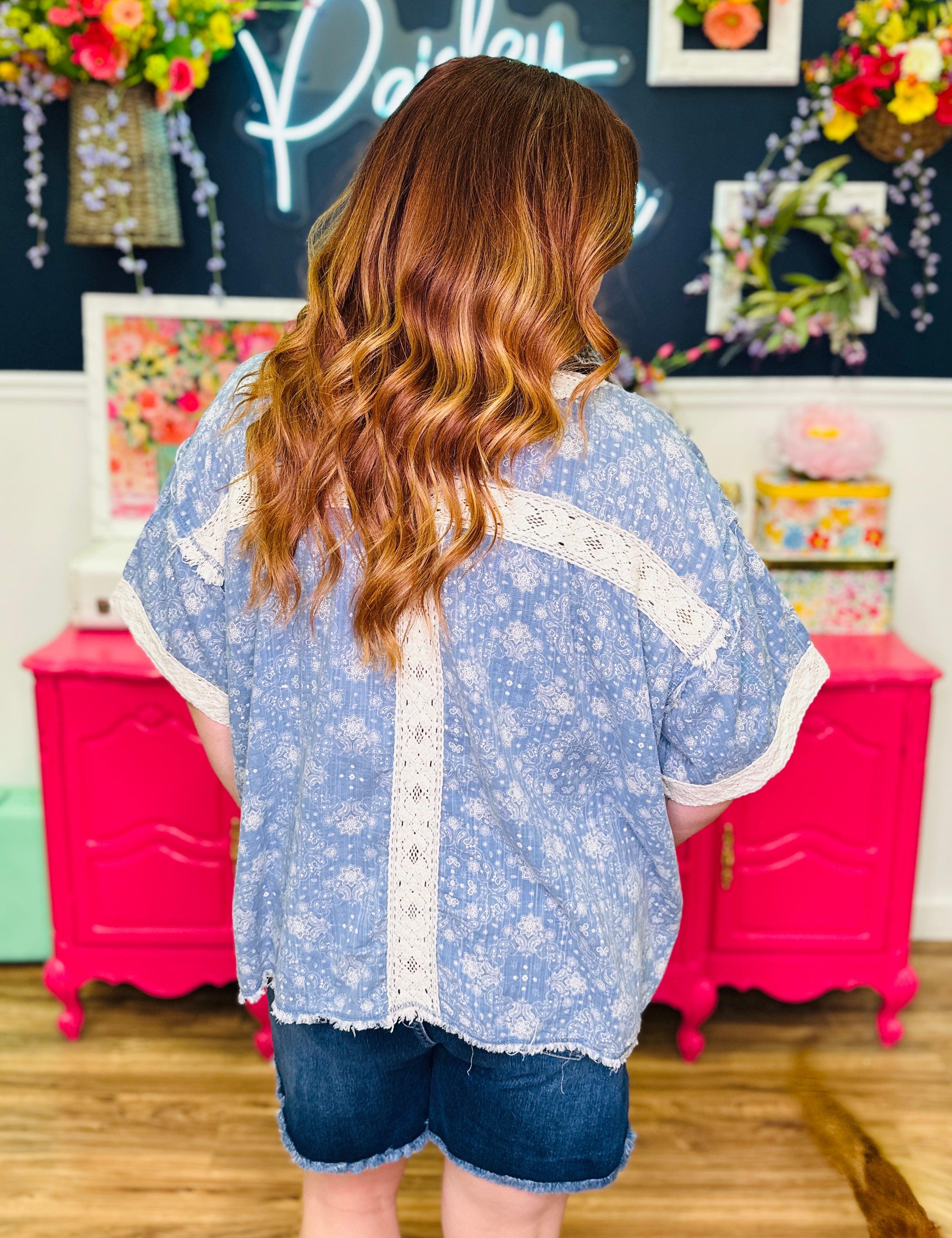 Simple Joy Button Up