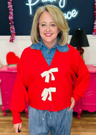 Instant Elevation Collar - Denim Ruffle