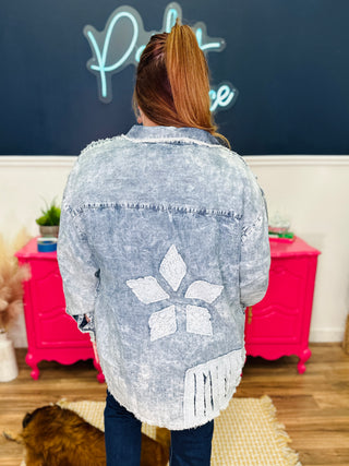 Laced In Denim Jacket