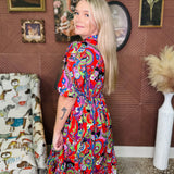 Cherry Synth Dress