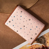 Wrangler Rhinestone Trifold Wallet - Pink