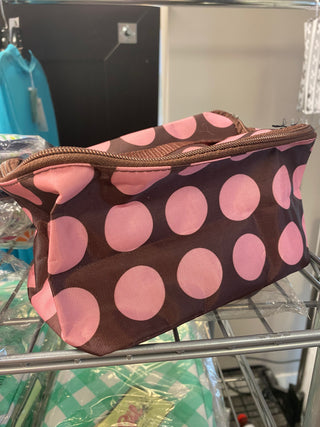 Mocha Cherry Cosmetic Bag
