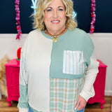 Soft Charm Top - Sage - FINAL SALE