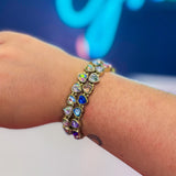 Darcie Crystal Heart Bracelet - 2 Styles