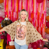 Always In Bloom Cardigan By POL - Latte Mocha