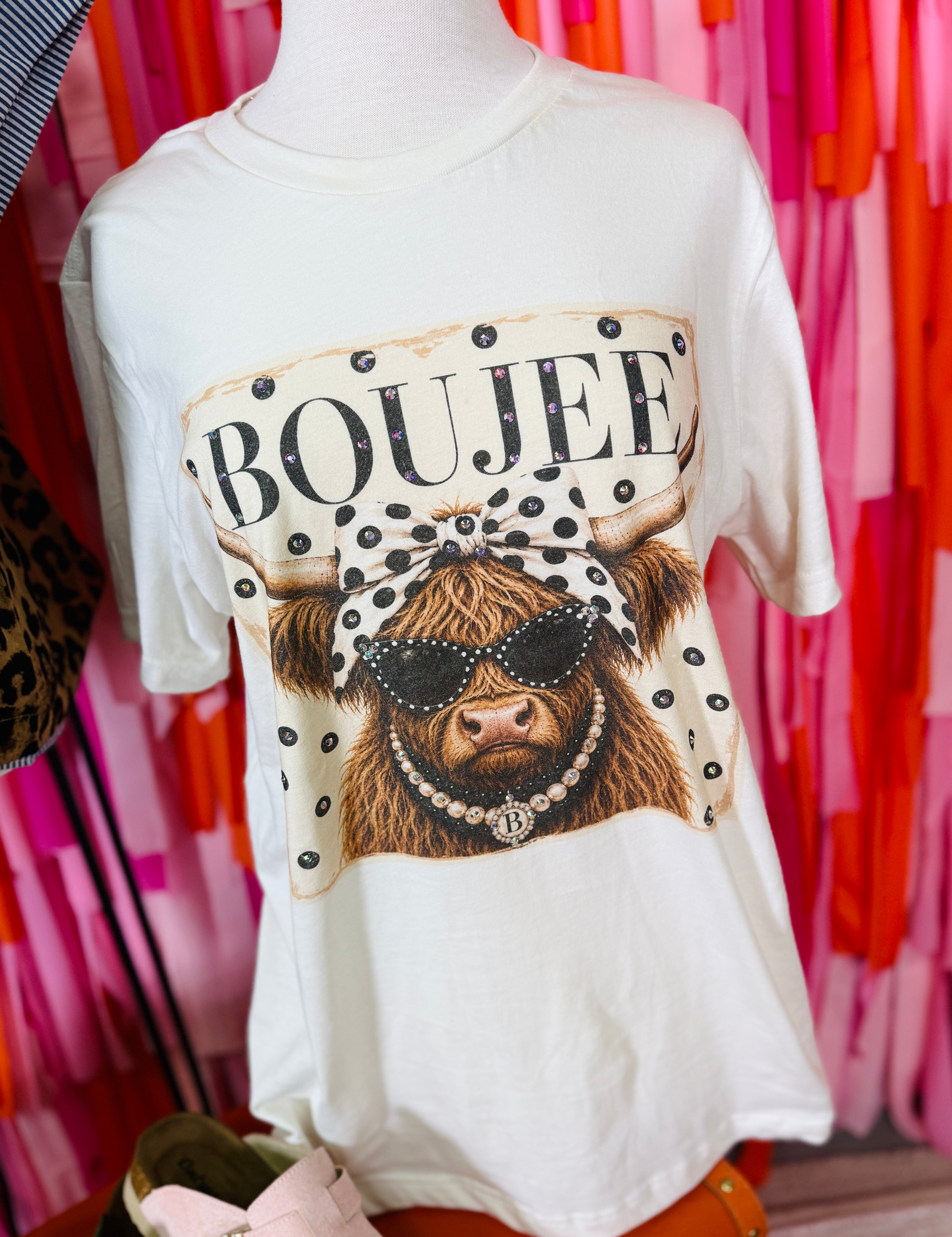 Boujee Belle Cow Tee