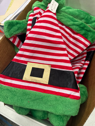 DB -  Holiday Striped Elf Pom Hat
