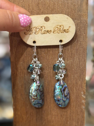 Abalone Dangle Earrings