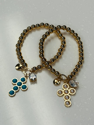 Livia Cross Bracelet - 2 Styles