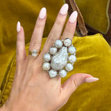 Pearl & Silver Ring