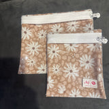 PGB Vault Prints - Multi Use Pouches - 8 Chasing Daisies