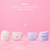body scrub + body drench  - PREORDER