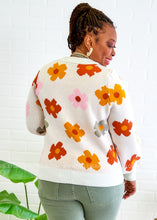 Load image into Gallery viewer, Falling Flowers Floral Sweater
