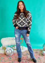 Load image into Gallery viewer, Mid Mod Floral Sweater

