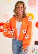 Load image into Gallery viewer, Bright Flower Child Floral Cardigan
