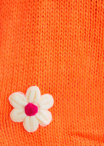 Bright Flower Child Floral Cardigan