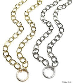 B.B. Lila All Mine Circle Necklace