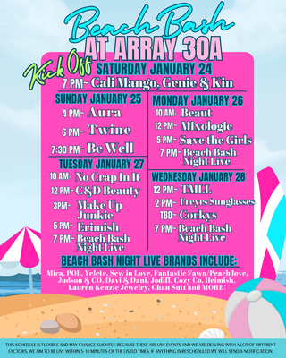 INFO: ARRAY30A January 2026  - PREORDER