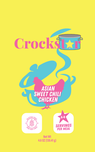 PREORDER -  Crockstar - Asian Sweet Chili Chicken