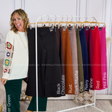 Chic Solid Wide Leg Crop - 10 Colors* FINAL SALE *