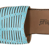 At Ease Sandals - Turquoise by Corkys