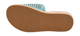 At Ease Sandals - Turquoise by Corkys