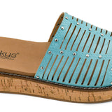 At Ease Sandals - Turquoise by Corkys