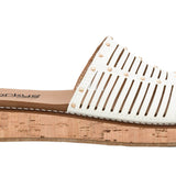 At Ease Sandals - White by Corkys