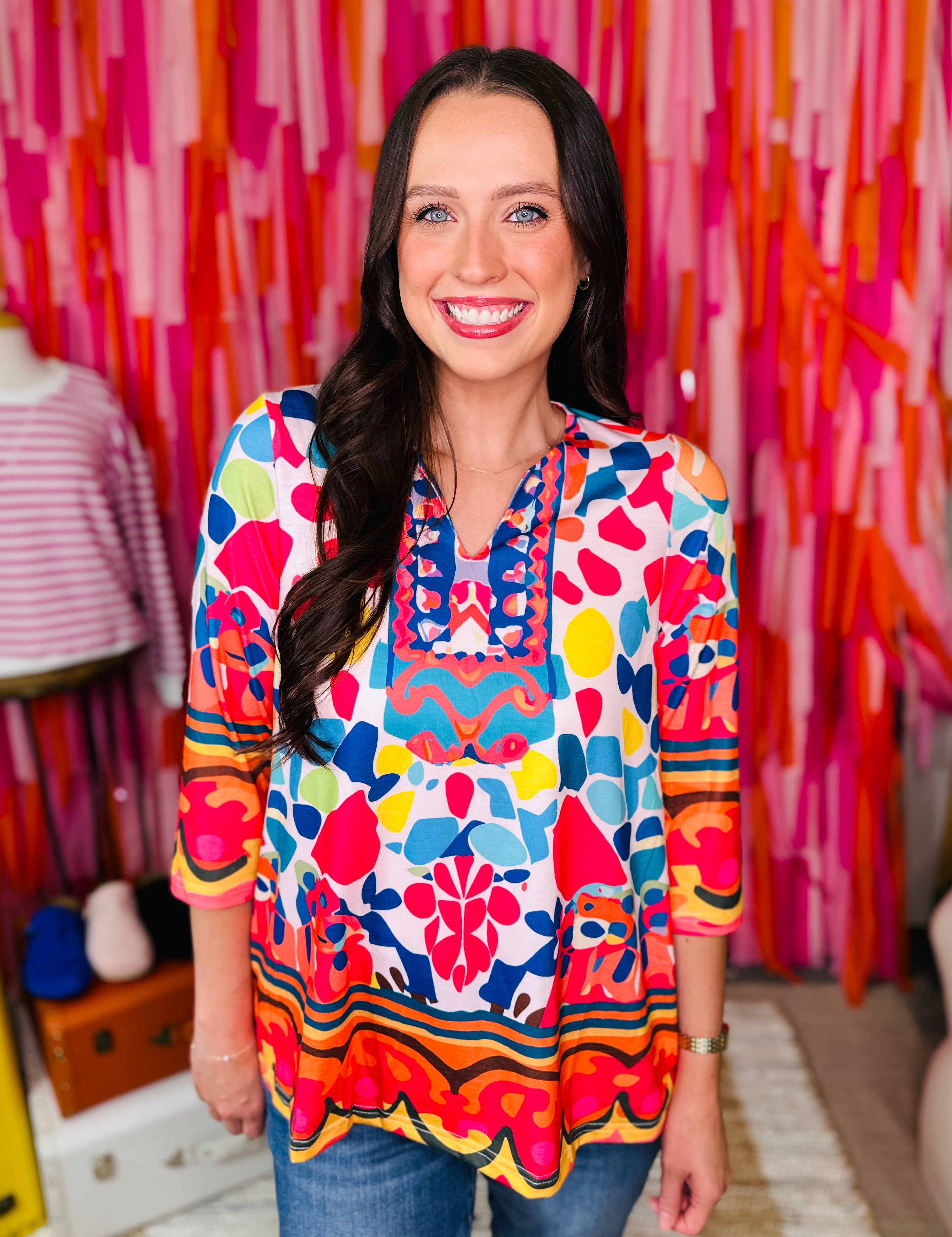 August In Bloom Top