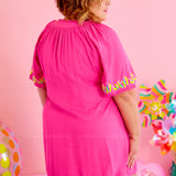 Never Been Better Dress - Hot Pink - LAST ONES FINAL SALE