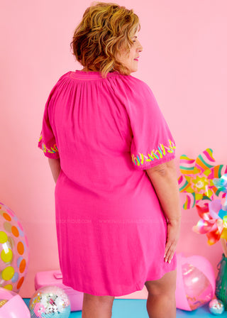 Never Been Better Dress - Hot Pink* FINAL SALE *